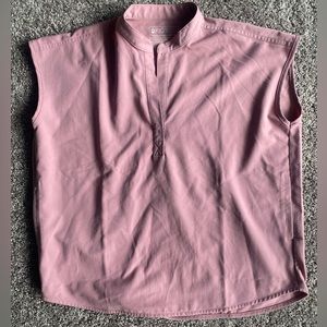 Figs Rafaela scrub top in mineral mauve